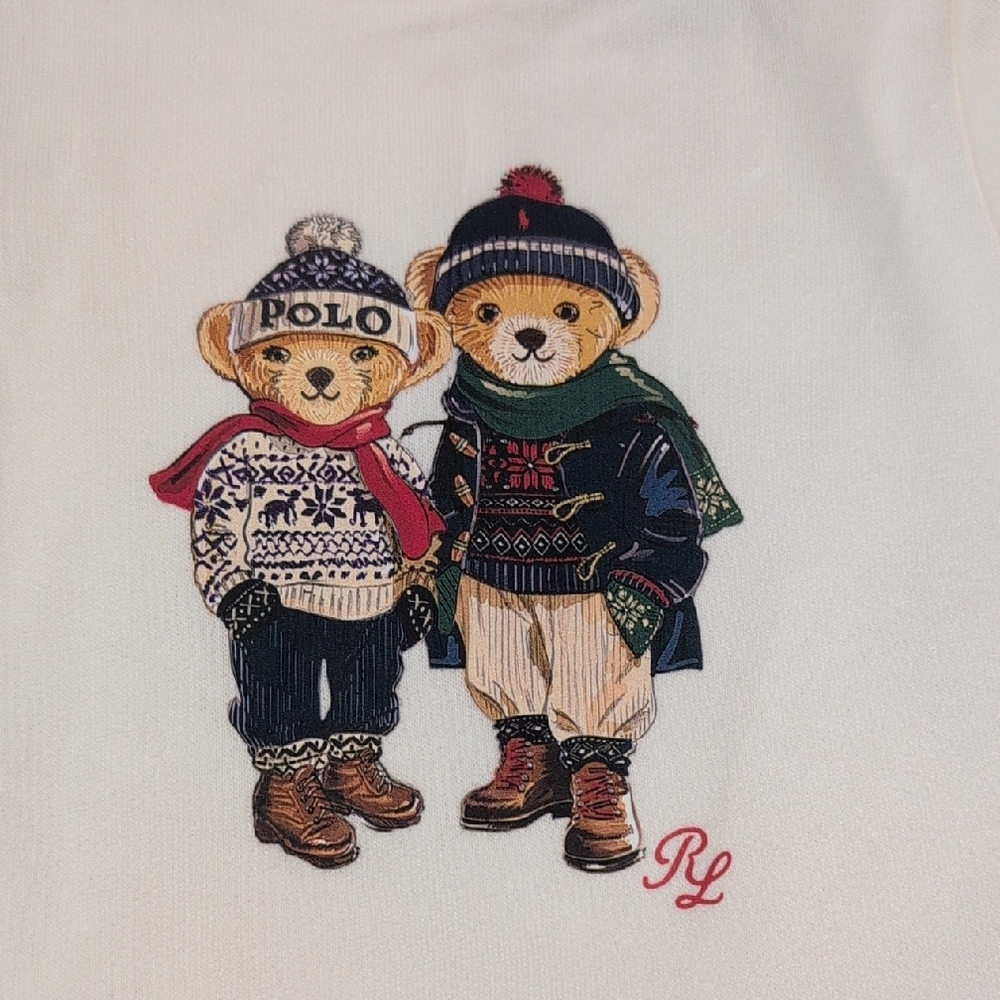 Ralph Lauren Cream Kids Matching Set - Picture 5 of 9